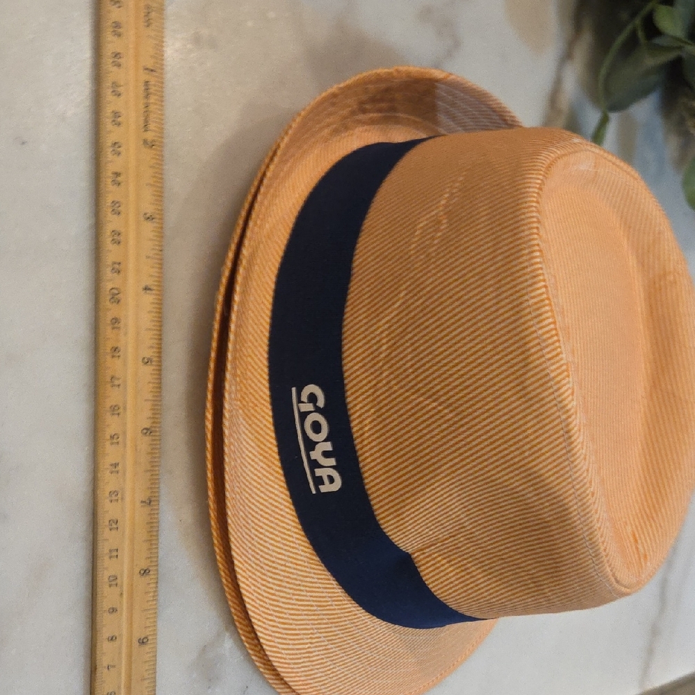 Orange and Blue Men's Grooming Hat
